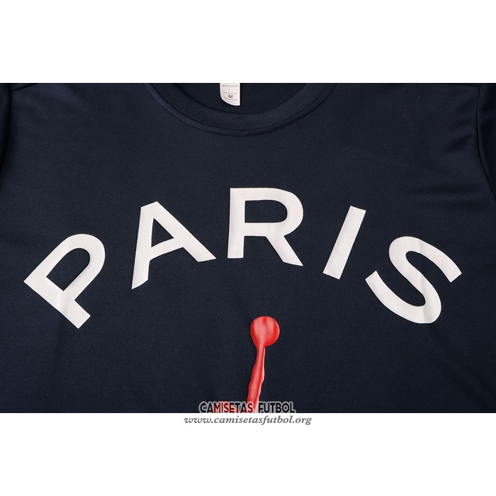 Chandal del Paris Saint-Germain Manga Corta 2021/2022 Negro